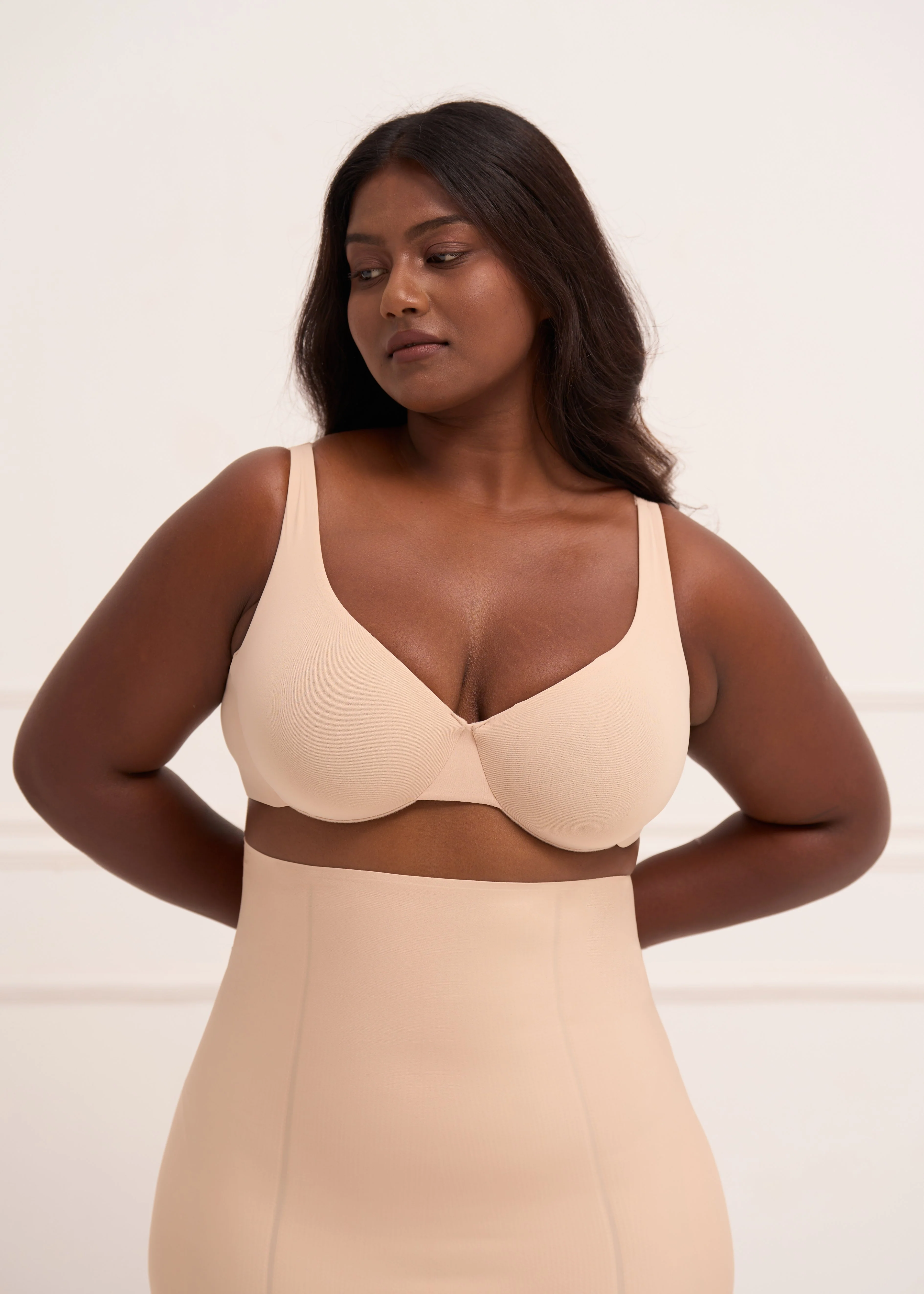 Minimizer Bra for Heavy Bust - Wired Non-Padded Full Coverage Bra - Image 19